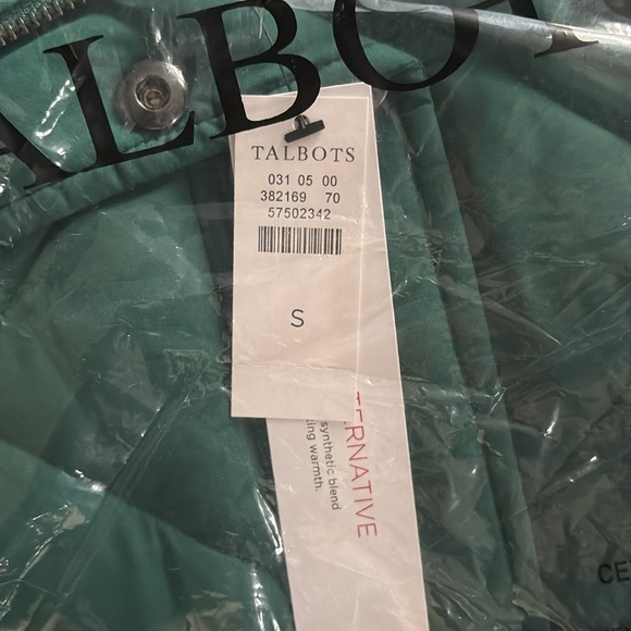Talbots puffer jacket small new - Picture 4 of 4